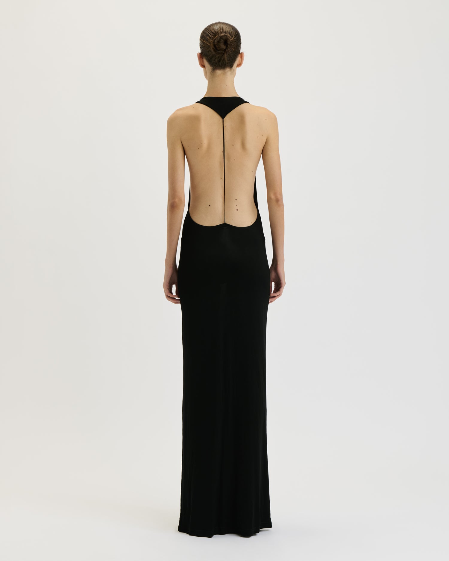 Leather Lined Racer Back Dress