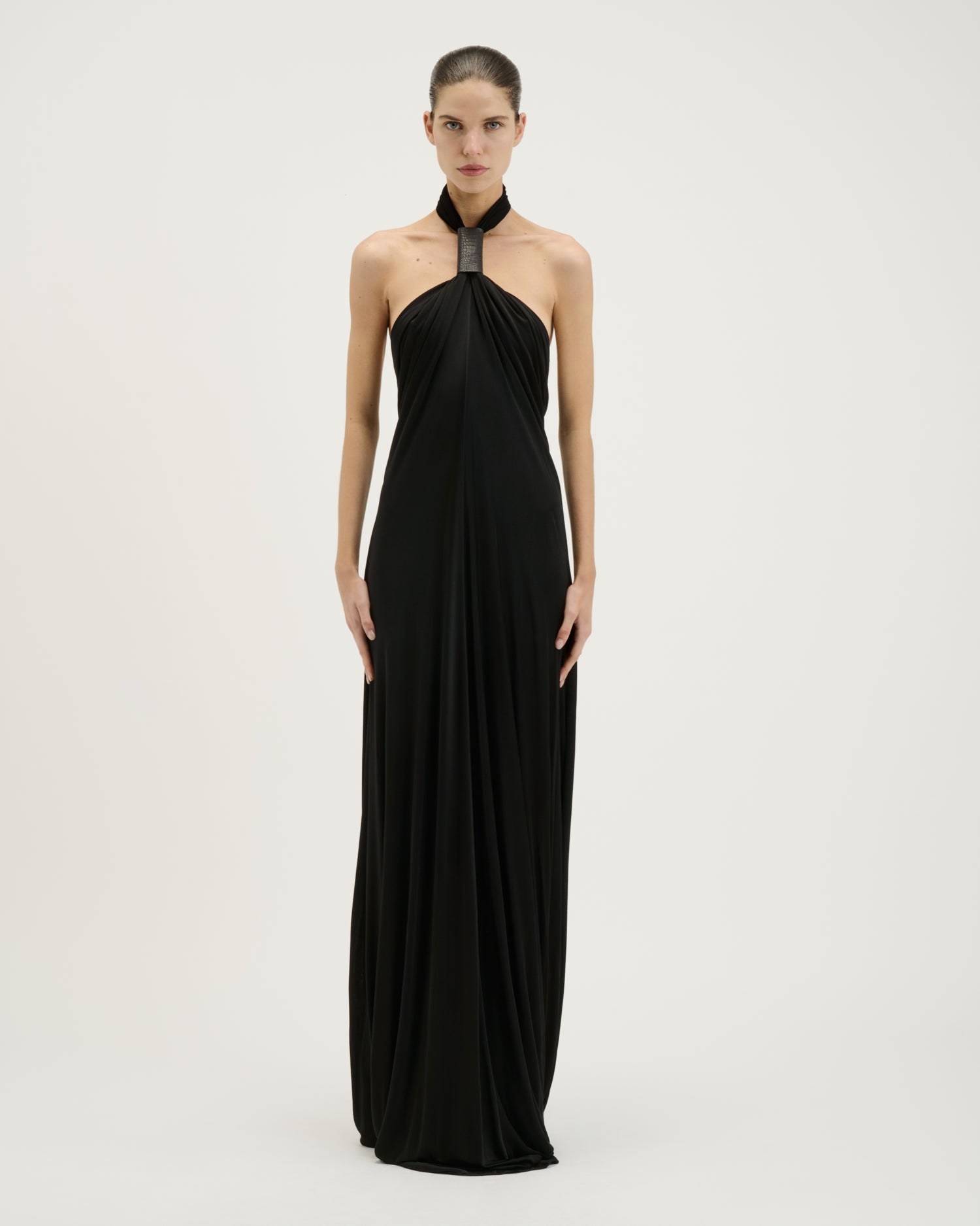 Halterneck Evening Dress
