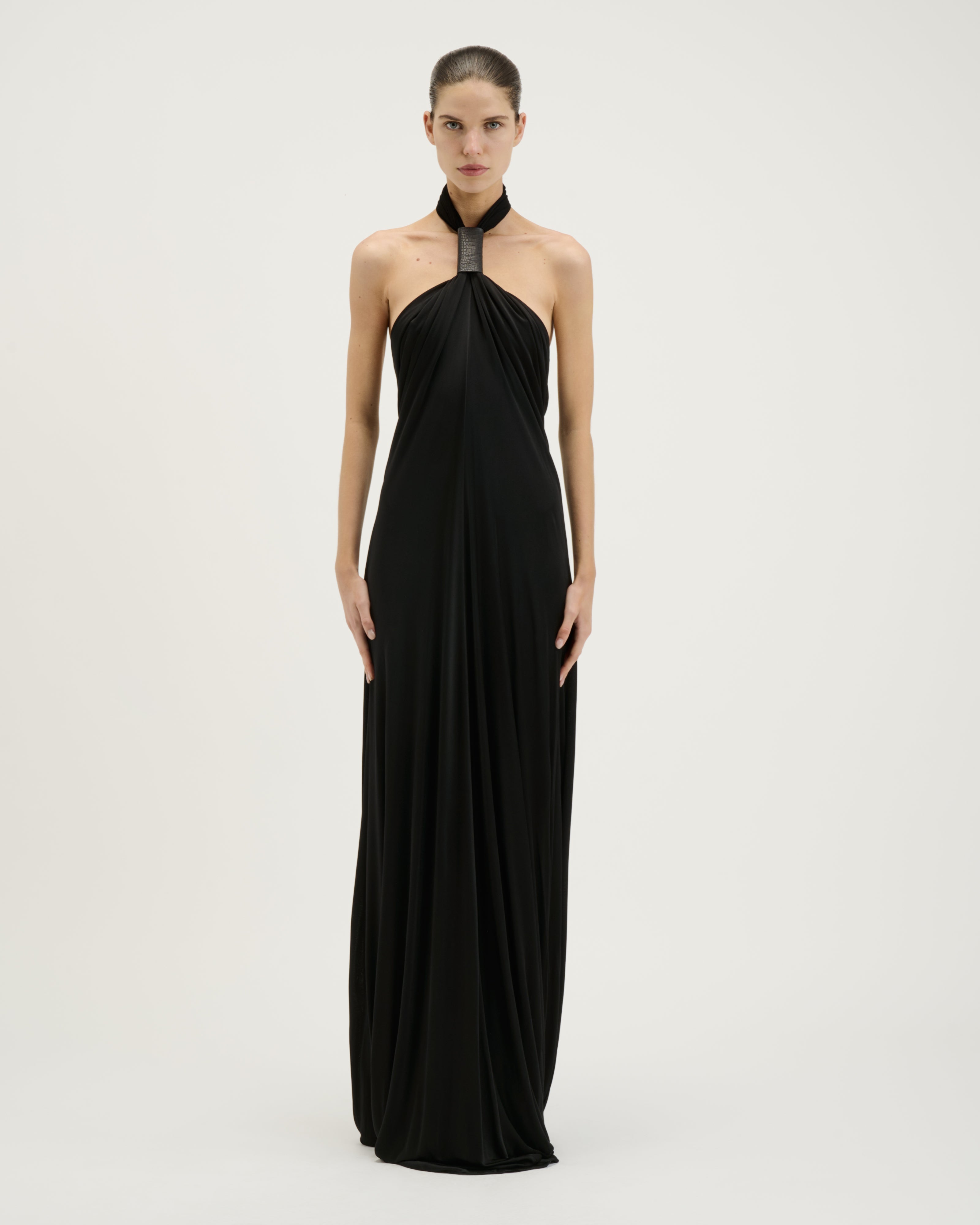 Halterneck Evening Dress
